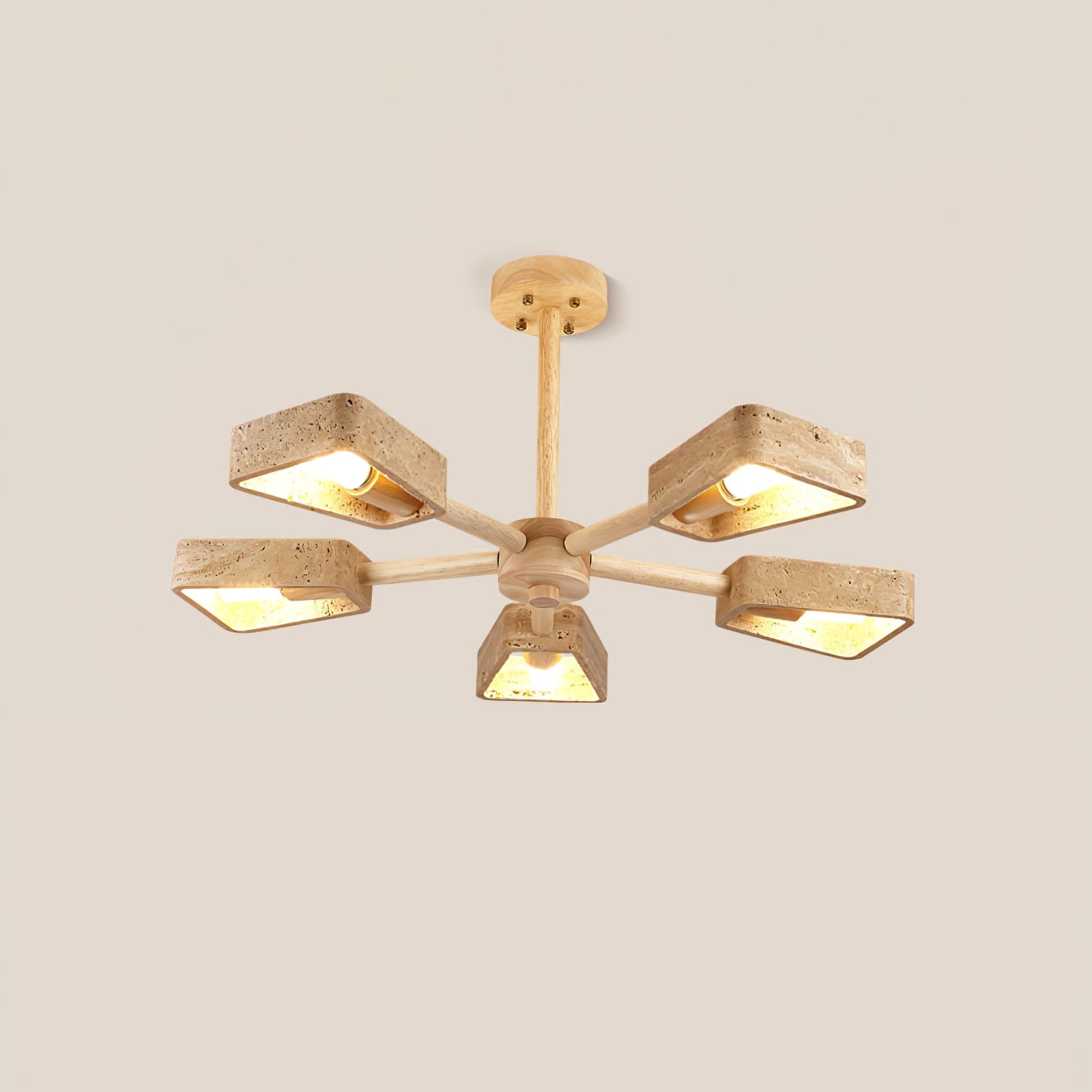 Elementa Travertone Chandelier - Vakkerlight