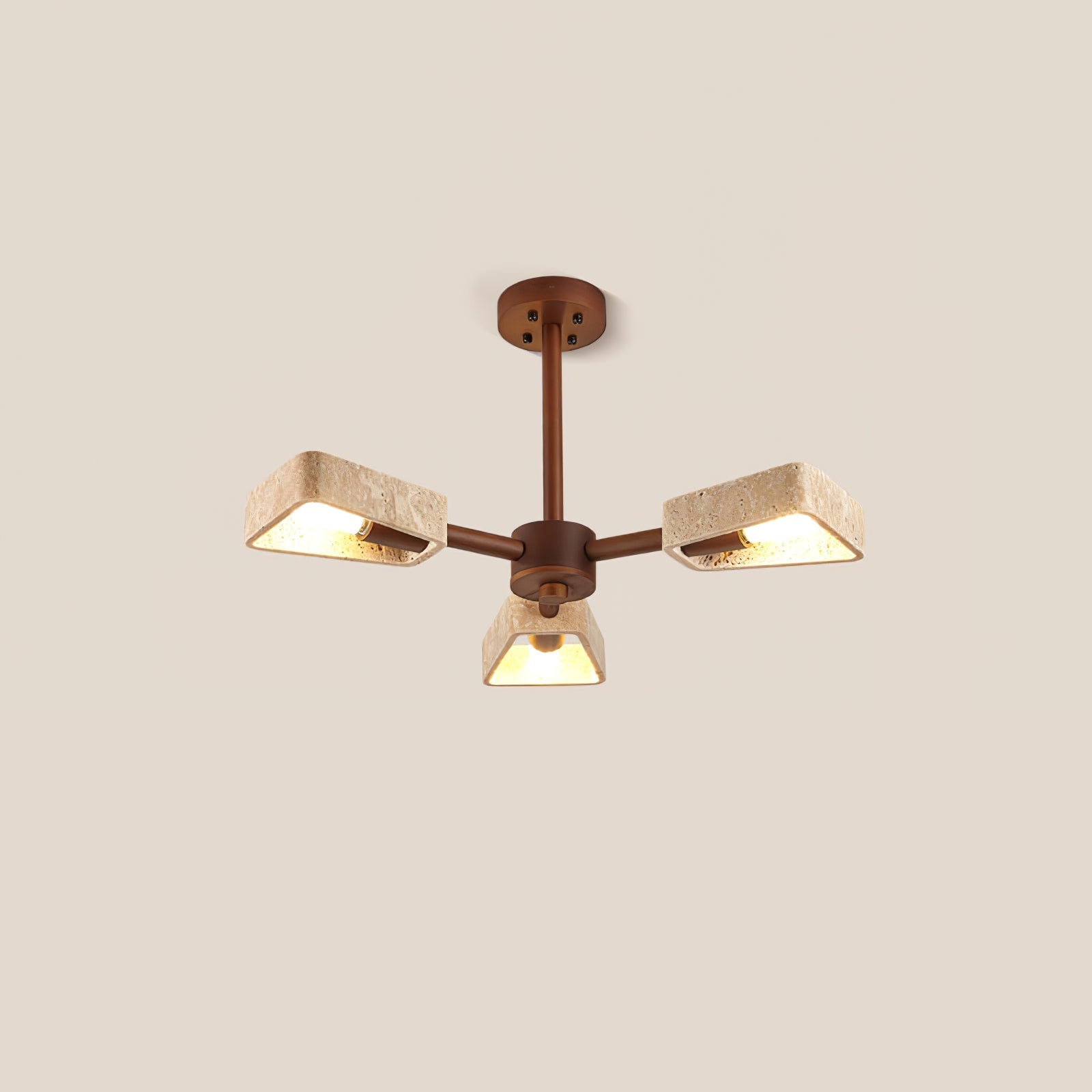 Elementa Travertone Chandelier - Vakkerlight