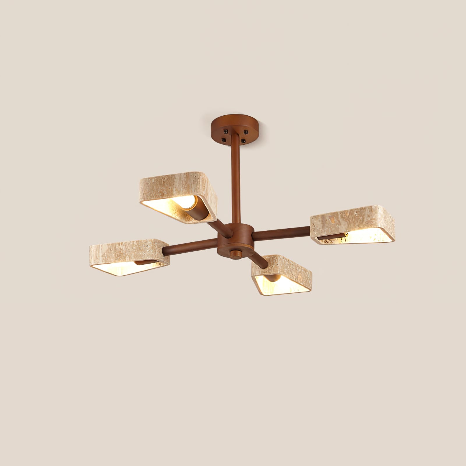 Elementa Travertone Chandelier - Vakkerlight