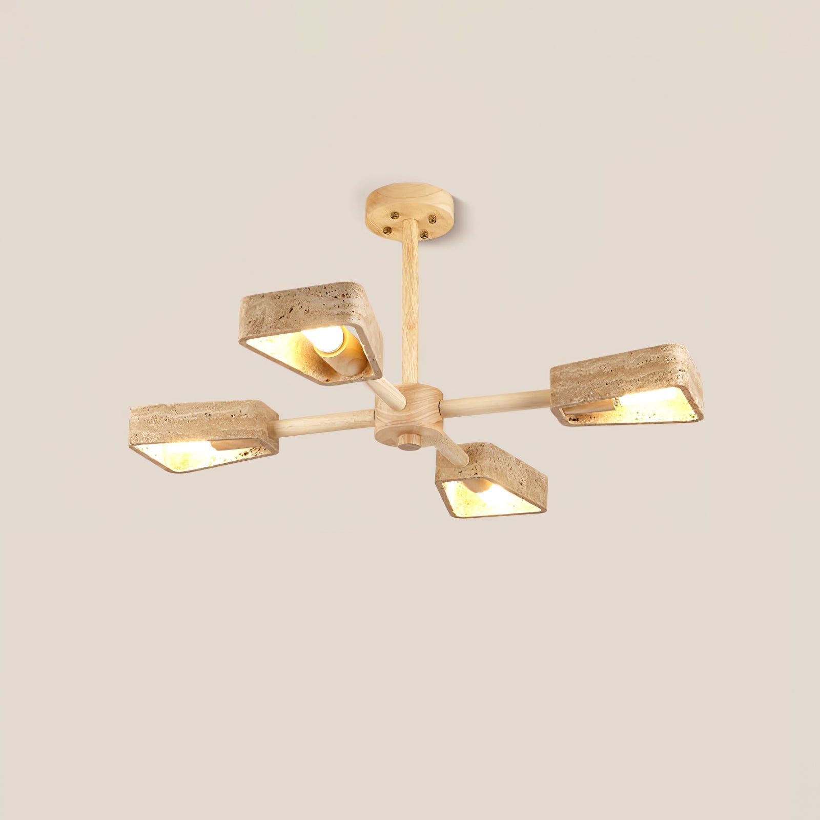Elementa Travertone Chandelier - Vakkerlight