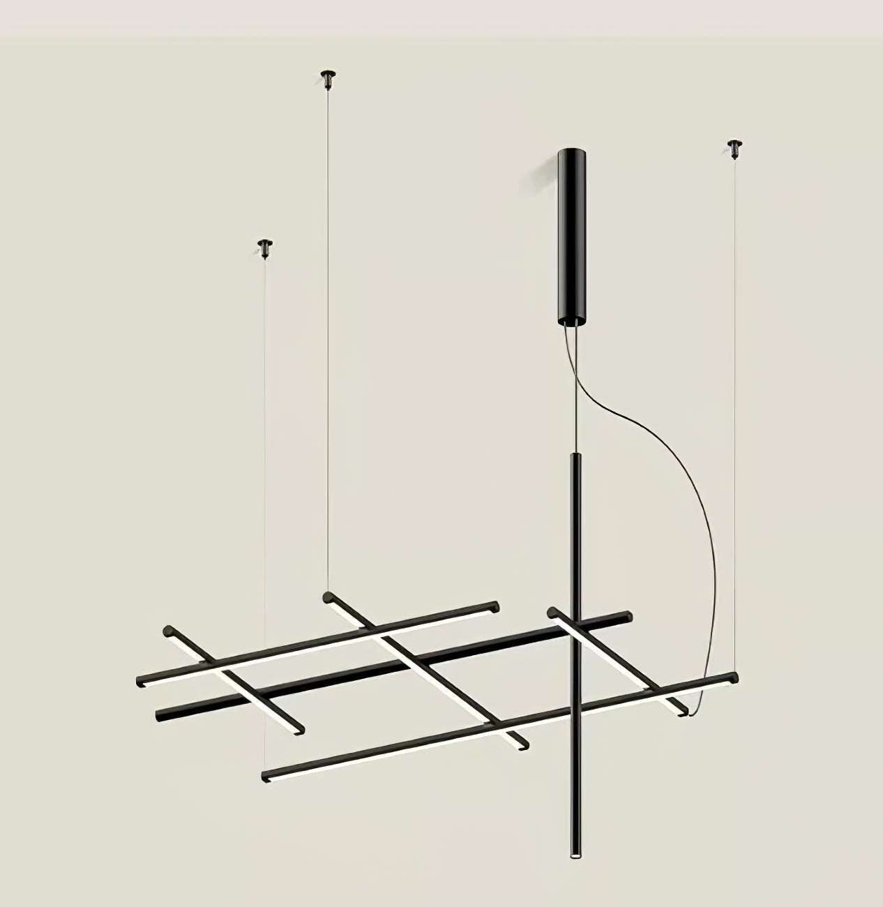 Geometric Linear Grid Pendant Lamp - Vakkerlight