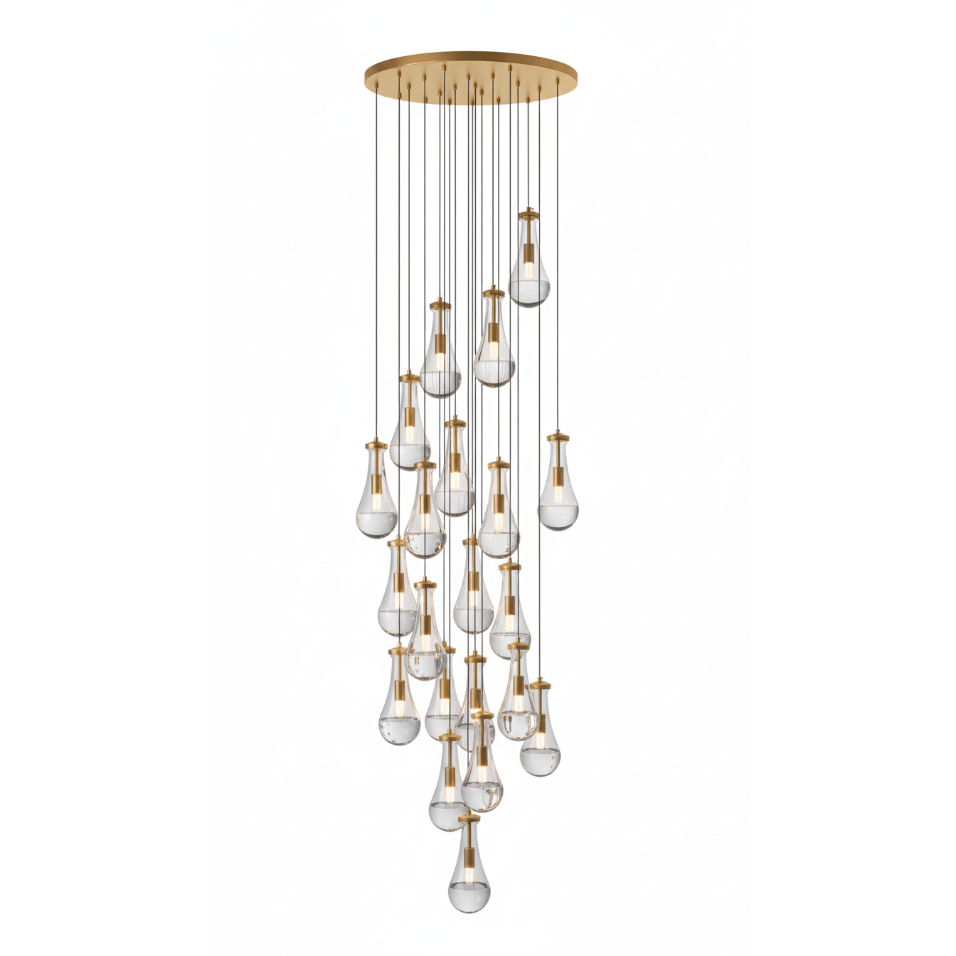 Leontine Glass Pendant Lamp - Vakkerlight