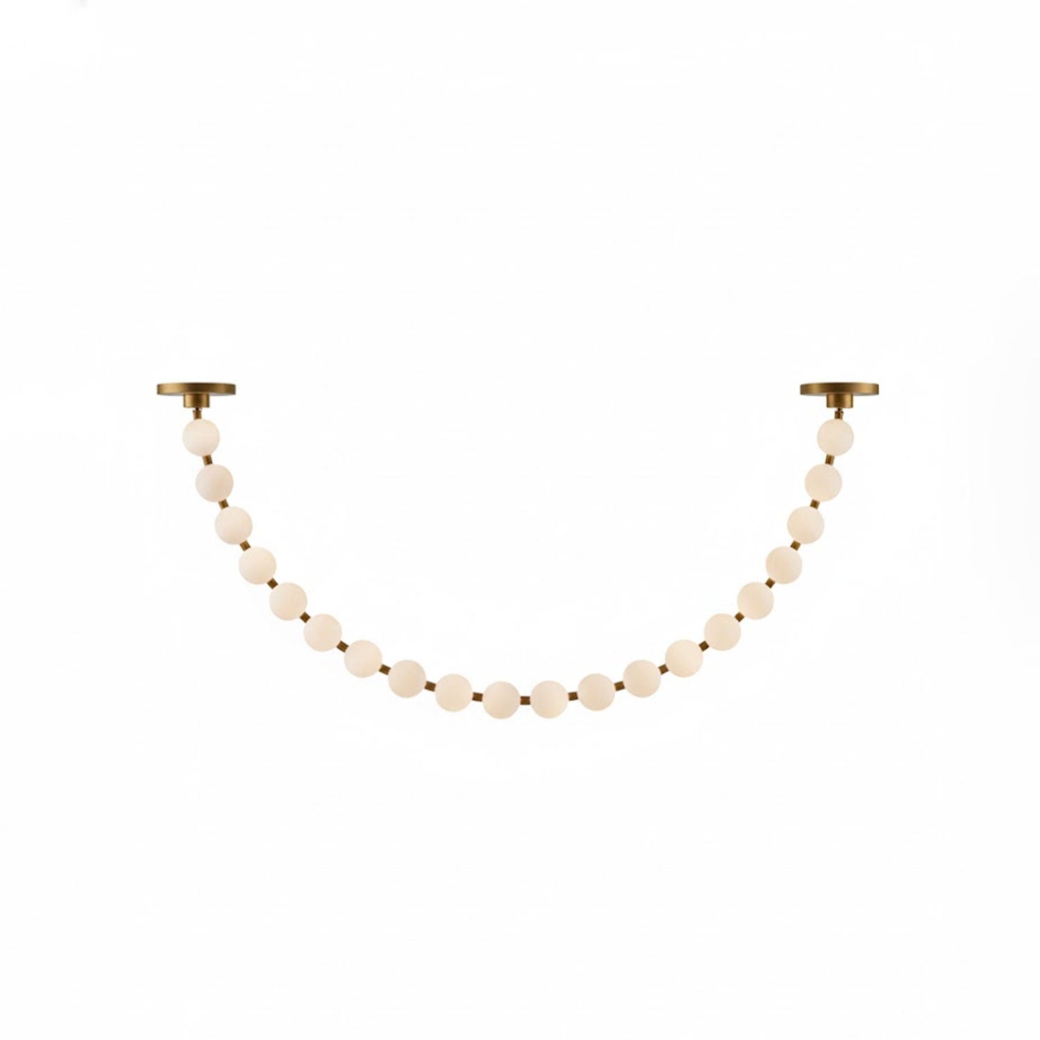 Pearl Necklace Balls Chandelier - Vakkerlight