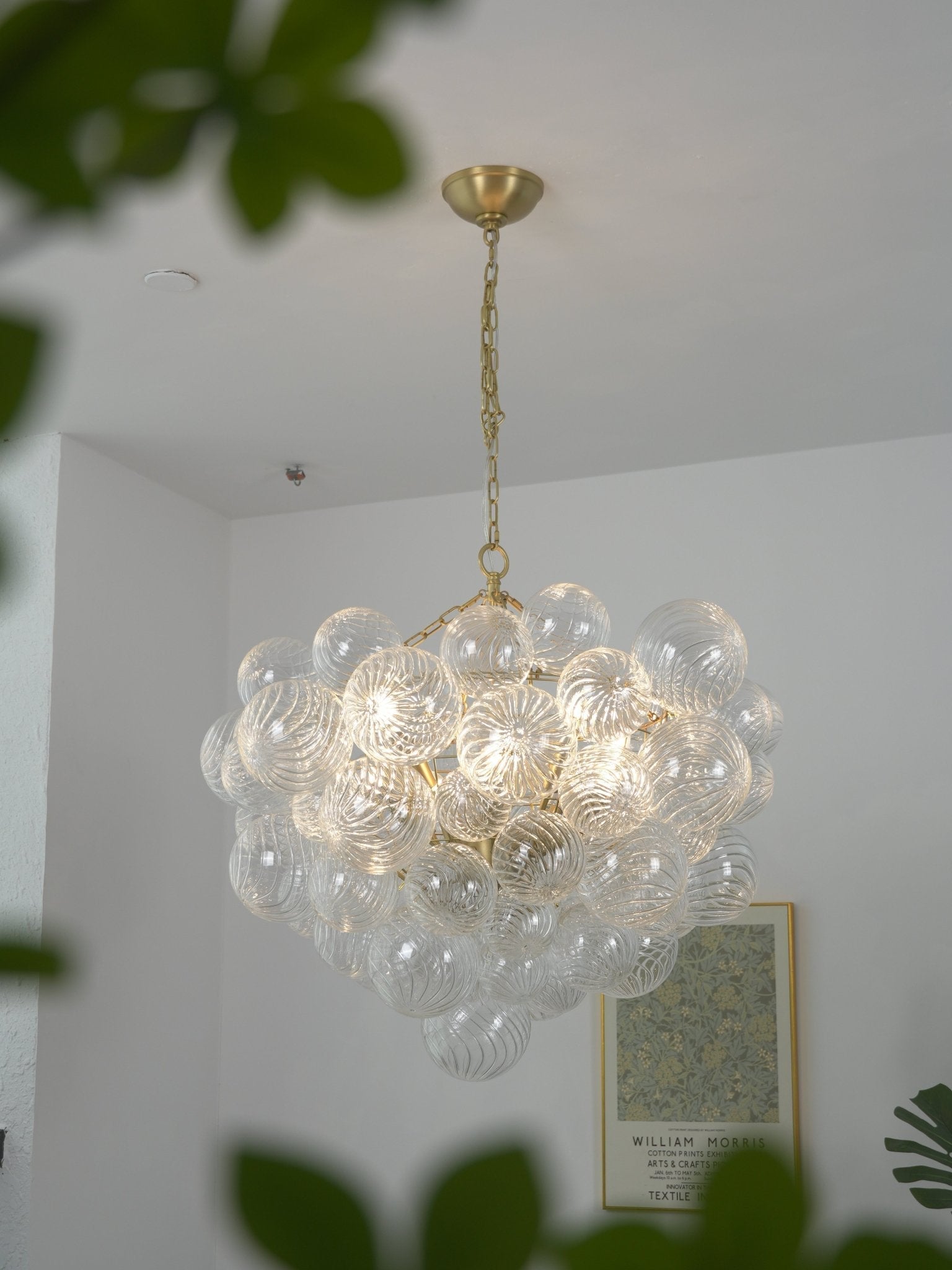 Glass Ball Bubbles Chandelier