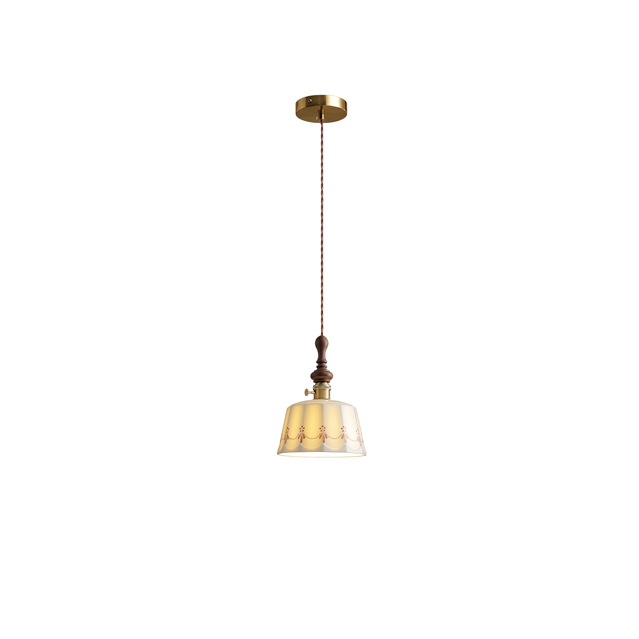 Roselind Ceramic Pendant Light - Vakkerlight