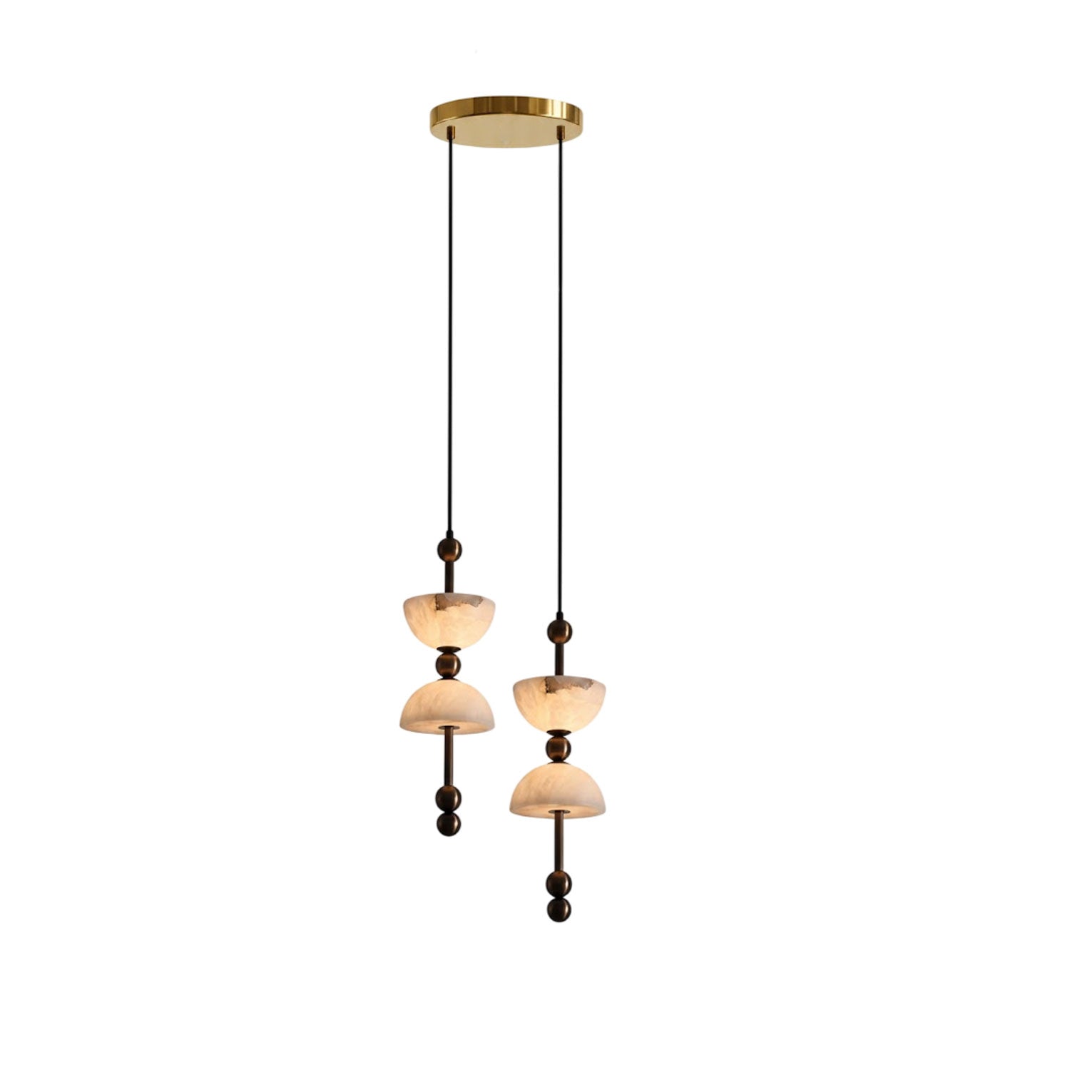 Duo Alabaster Pendant Lamp - Vakkerlight