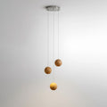 Wooden Orb Sphere Cluster Pendant Light - Vakkerlight