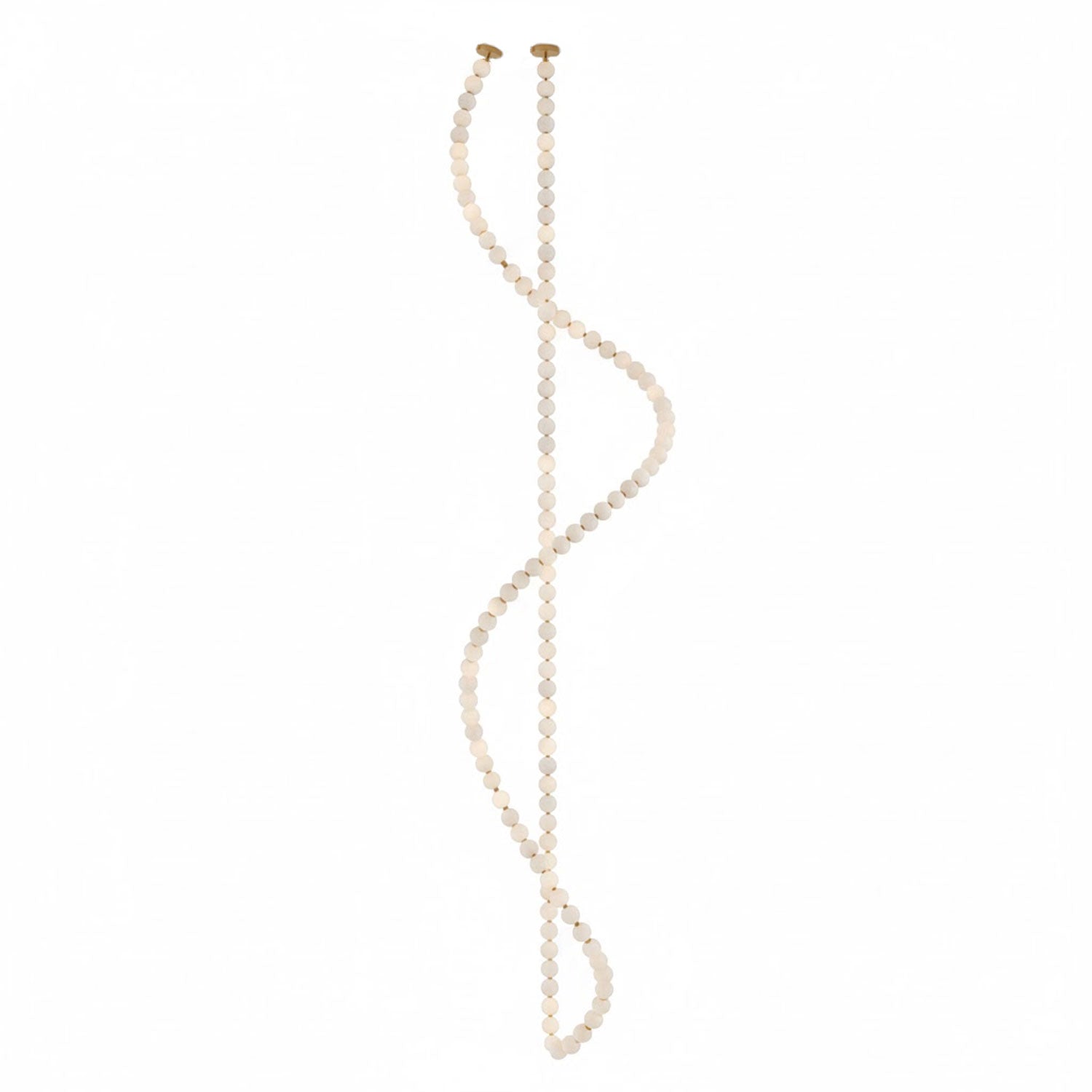 Pearl Necklace Balls Chandelier - Vakkerlight