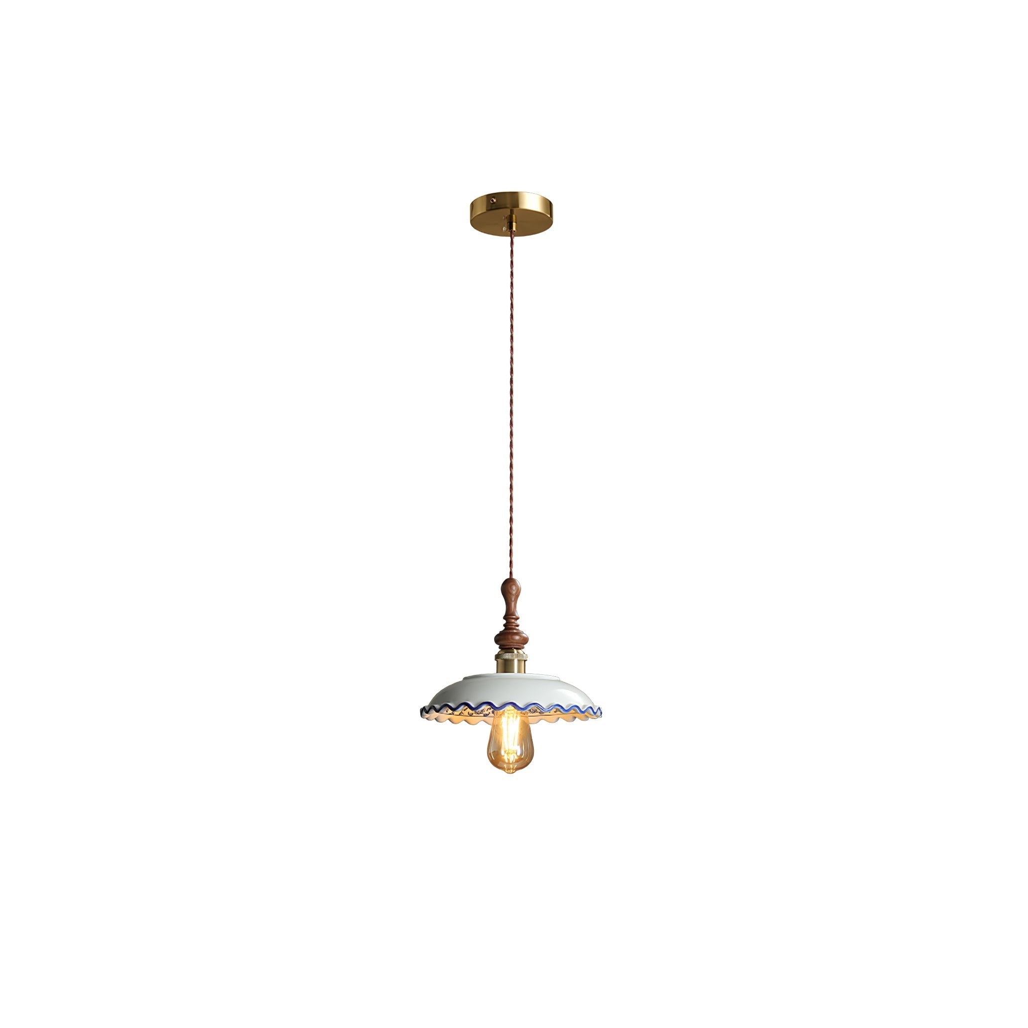 Bellaria Ceramic Pendant Light - Vakkerlight