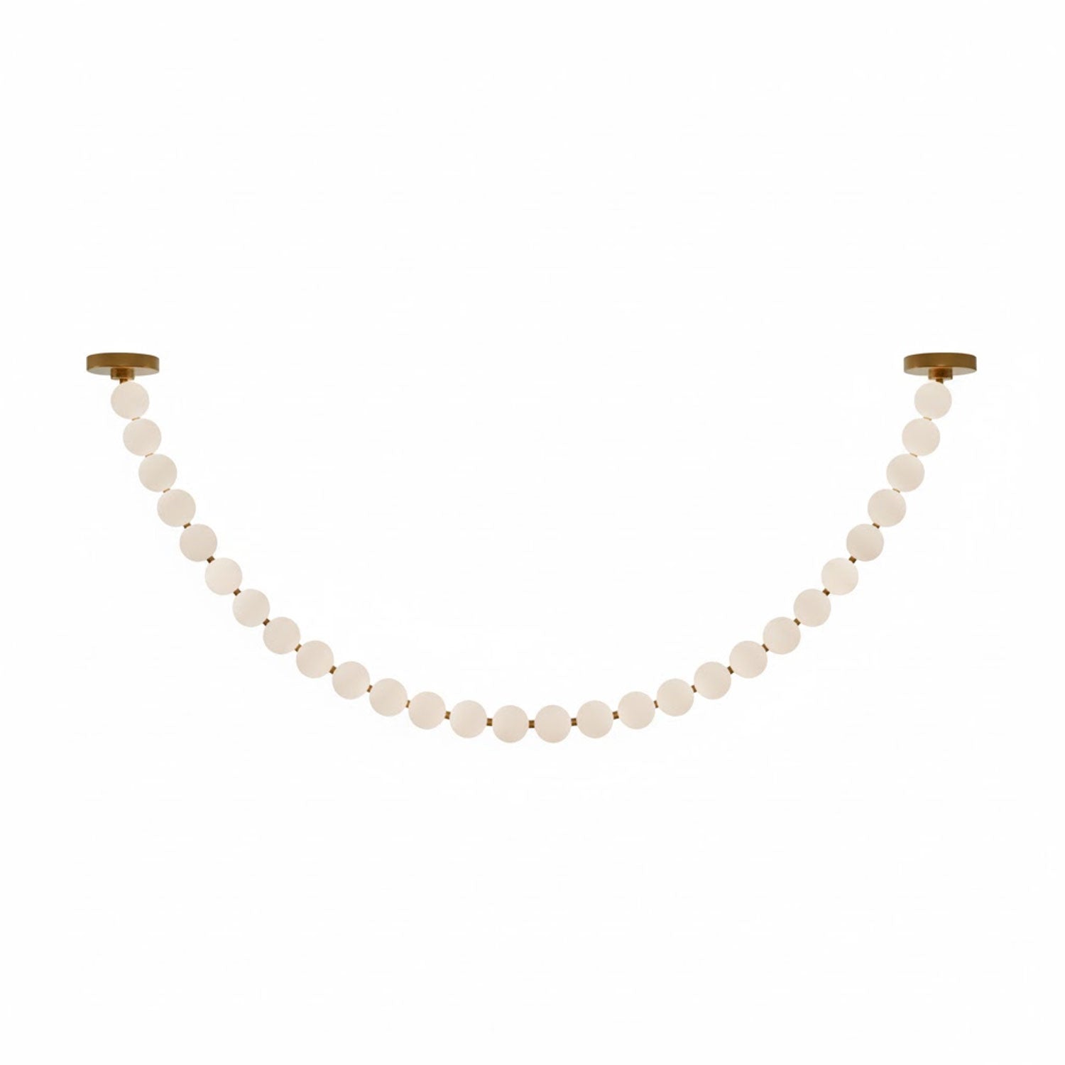Pearl Necklace Balls Chandelier - Vakkerlight
