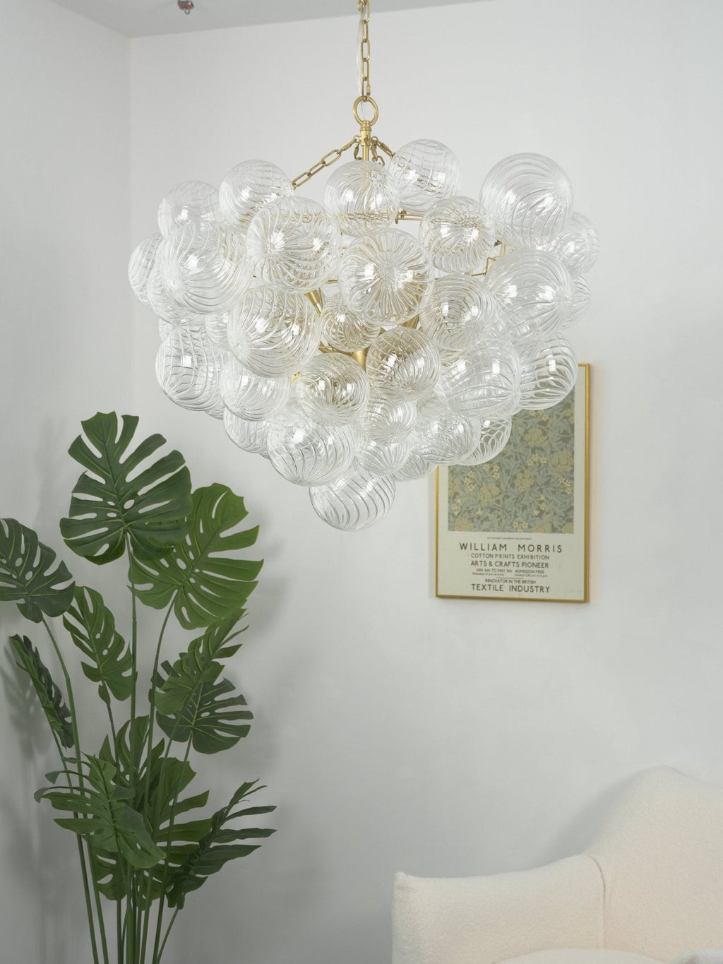 Glass Ball Bubbles Chandelier