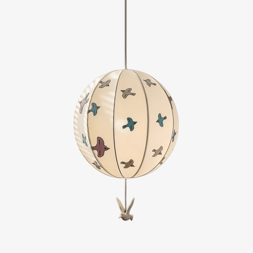 Lampă pandantiv cu balon de pasăre
