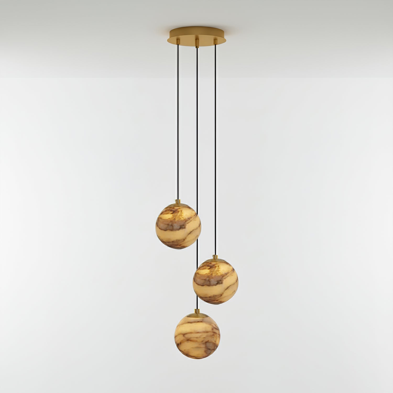 Sultana Alabaster Cluster Chandelier - Vakkerlight