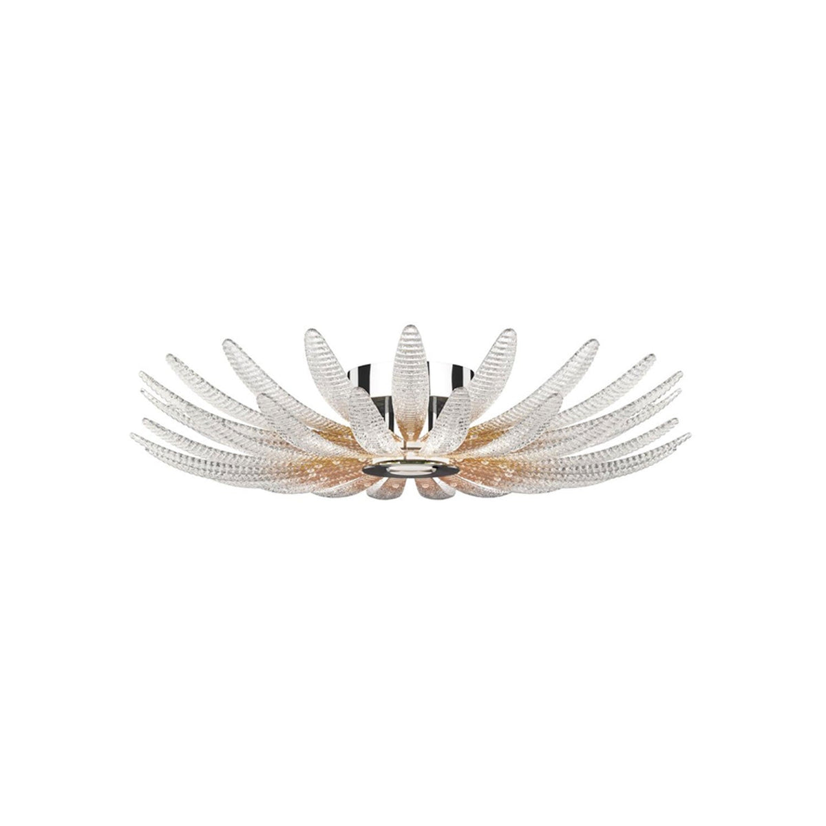 Aurelia Glass Petal Ceiling Light - Vakkerlight