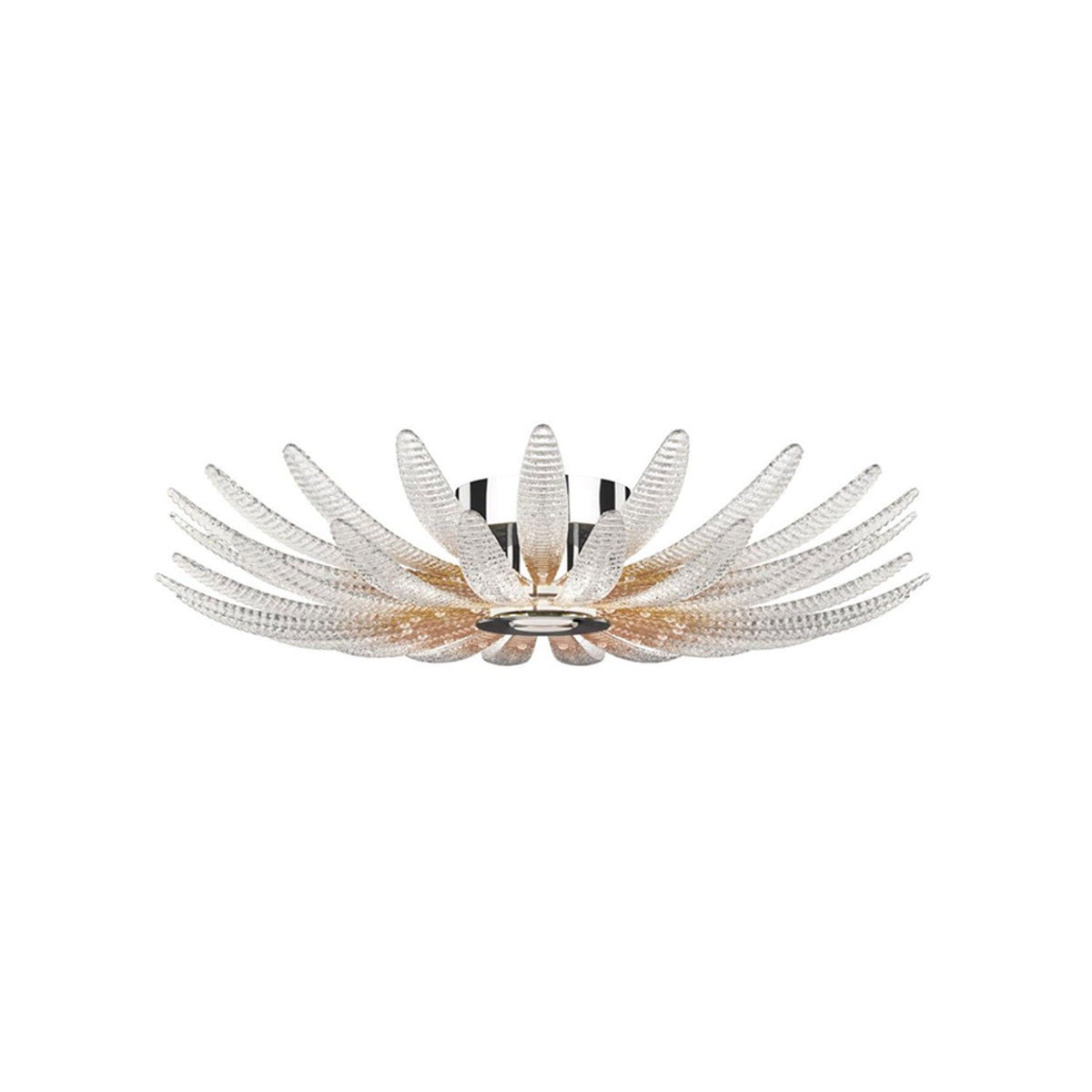 Aurelia Glass Petal Ceiling Light - Vakkerlight