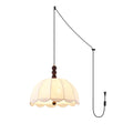 Blossom Fabric Swag Pendant Light - Vakkerlight