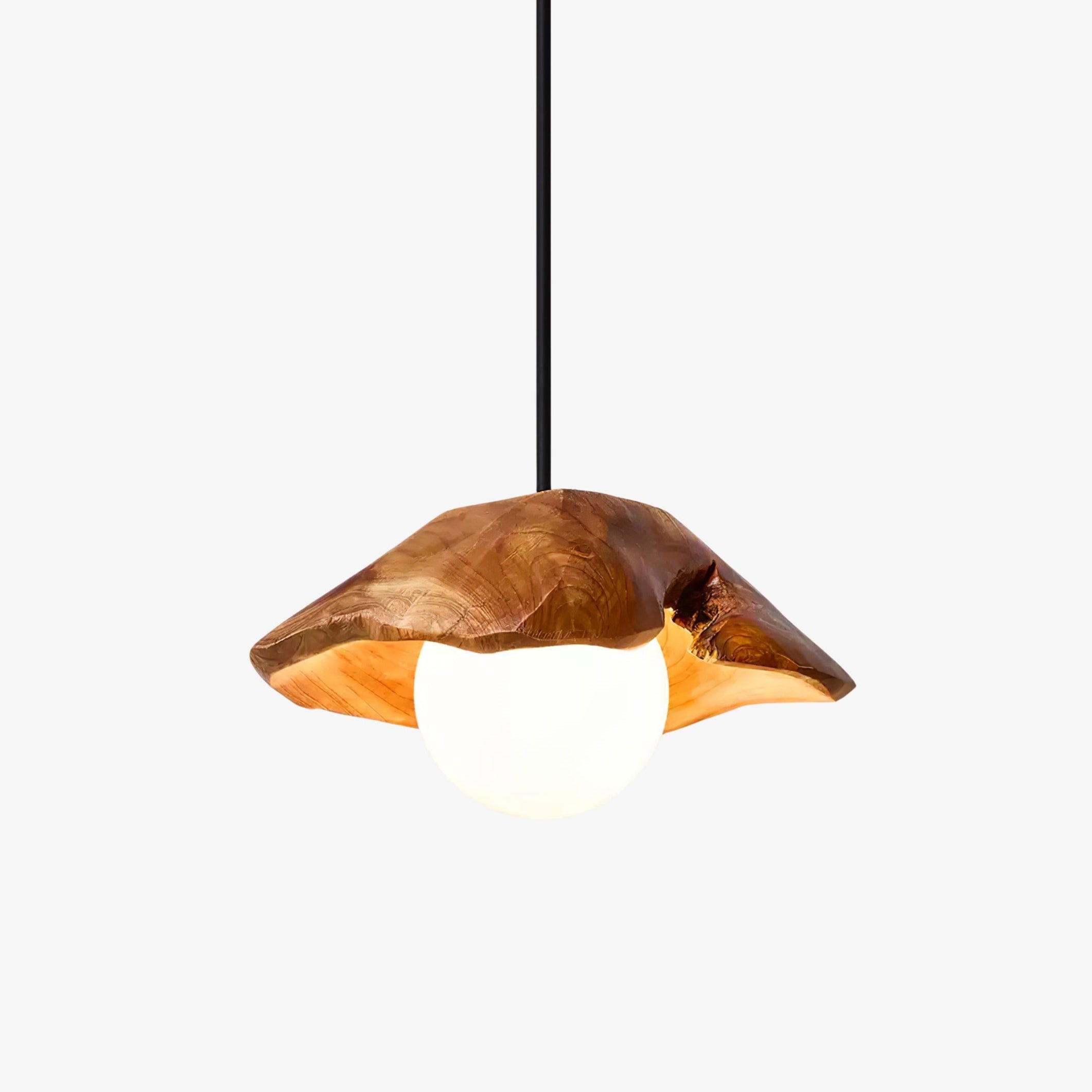 Lampă suspendată Lunawood Halo