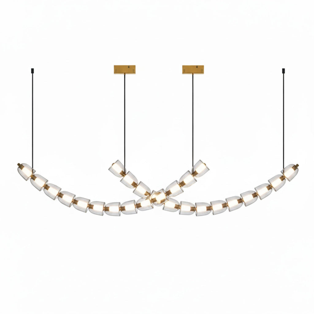 Gabriel Gold Chandelier - Vakkerlight