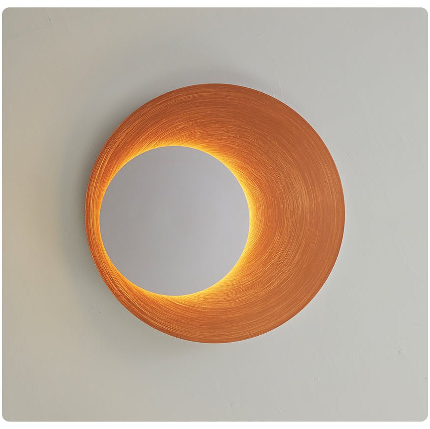 Abstract Circular Crescent Wall Sconce - Vakkerlight