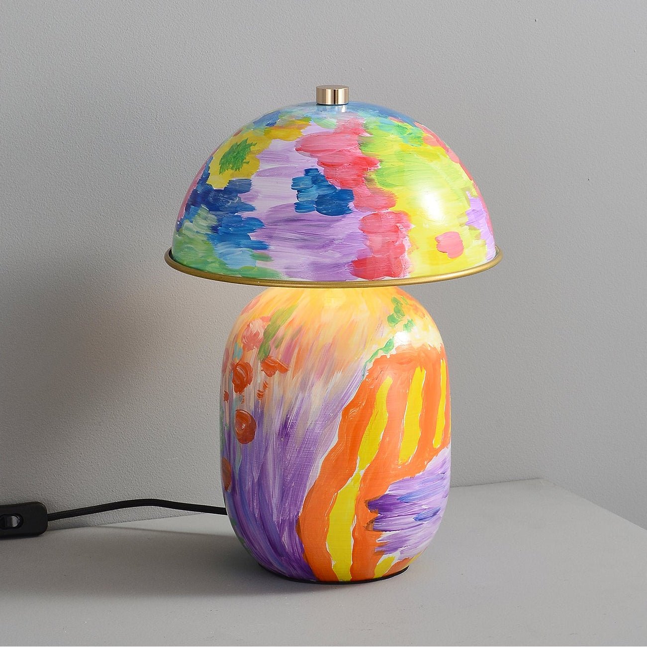 Abstract Mural Table Lamp
