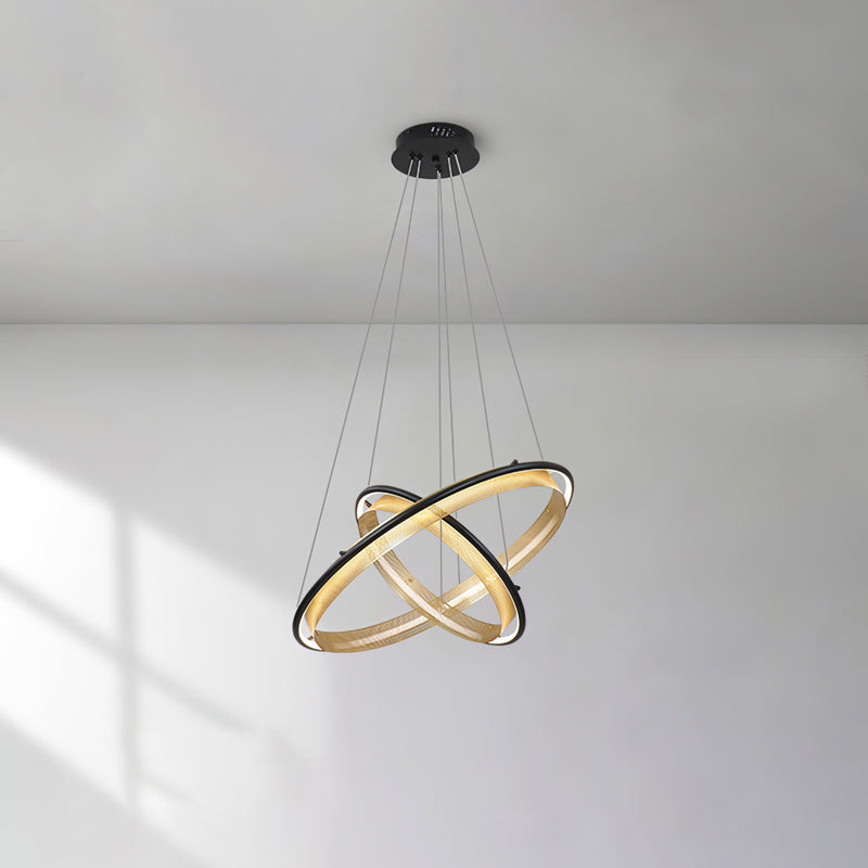 Acrylic LED Round Chandelier - Vakkerlight