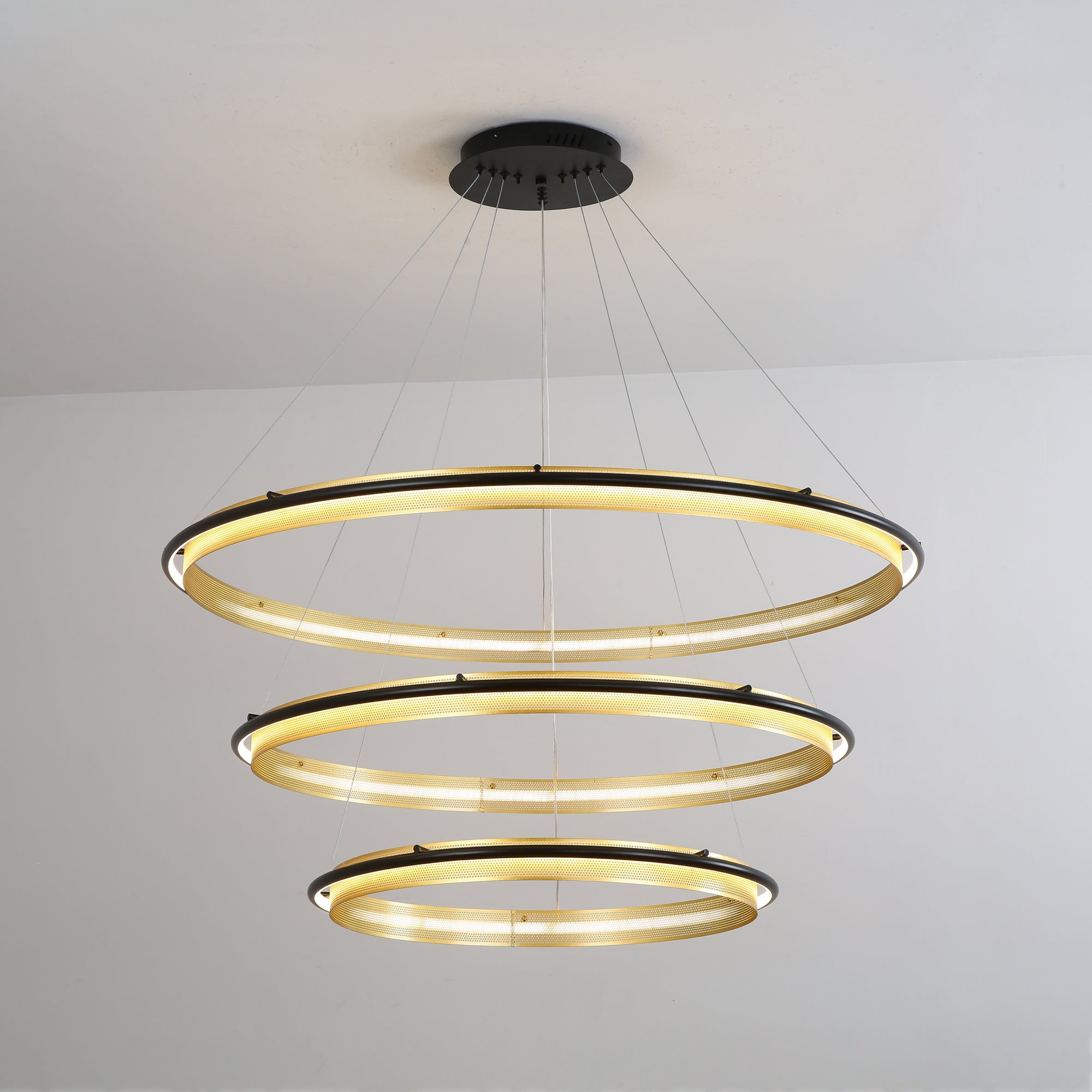Acrylic LED Round Chandelier - Vakkerlight