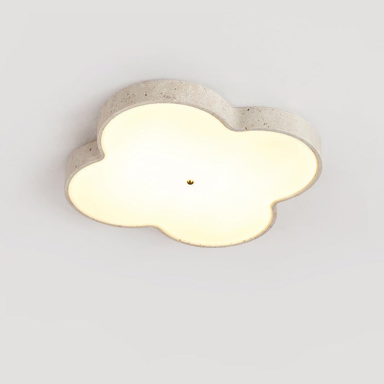 Aethel Cloud Travertine Ceiling Lamp - Vakkerlight