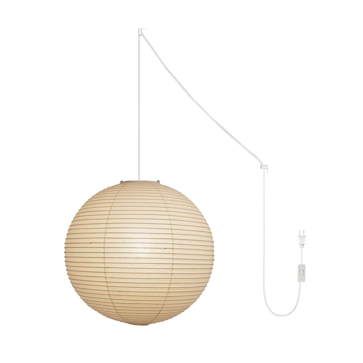 Akari A Round Swag Light - Vakkerlight