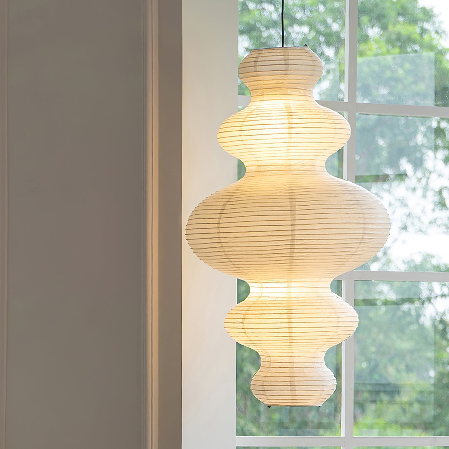 Akari Juni Pendant Swag Lamp