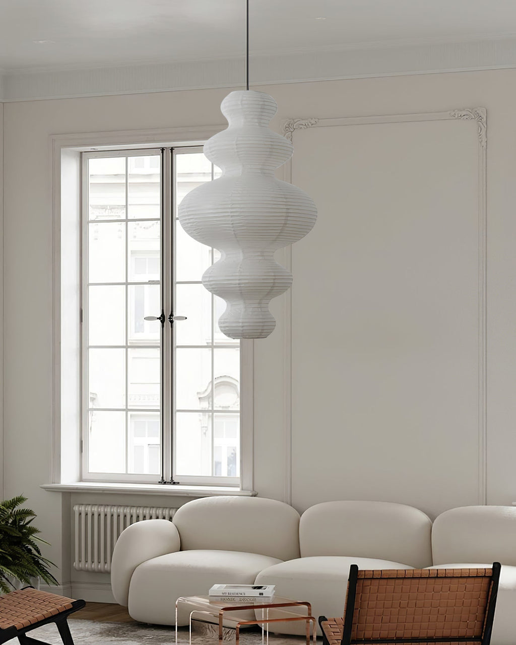 Akari Juni Pendant Swag Lamp