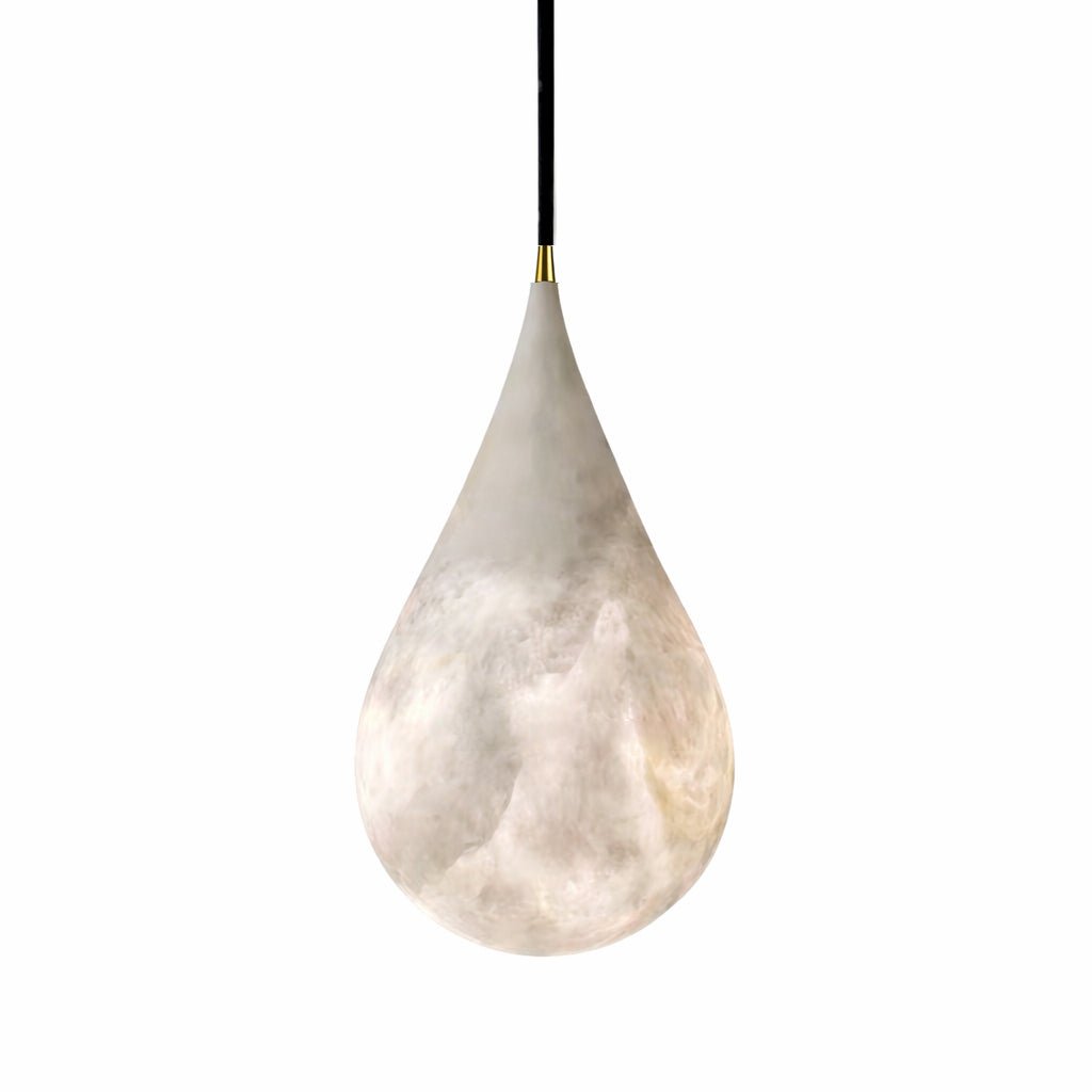 Alabaster Raindrop Pendant Light - Vakkerlight