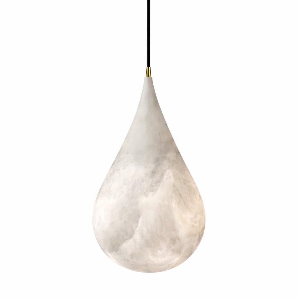 Alabaster Raindrop Pendant Light - Vakkerlight