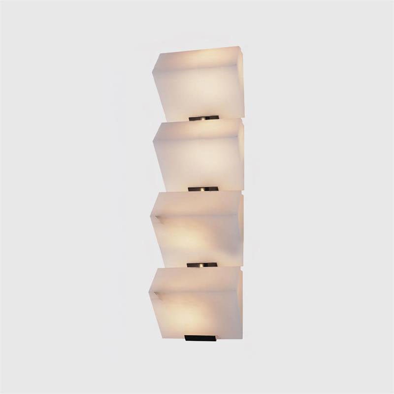 Alabaster Staircase Wall Lamp - Vakkerlight