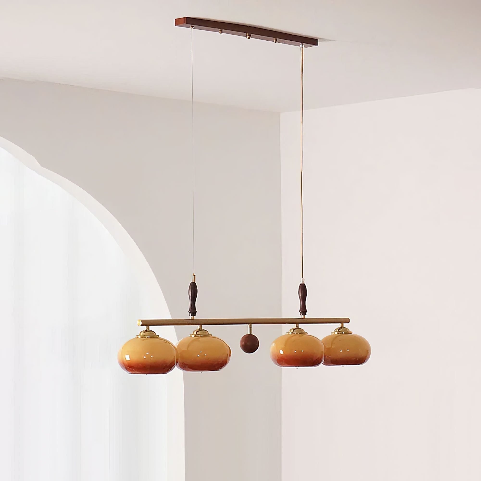 Lampă suspendată Amber Trio