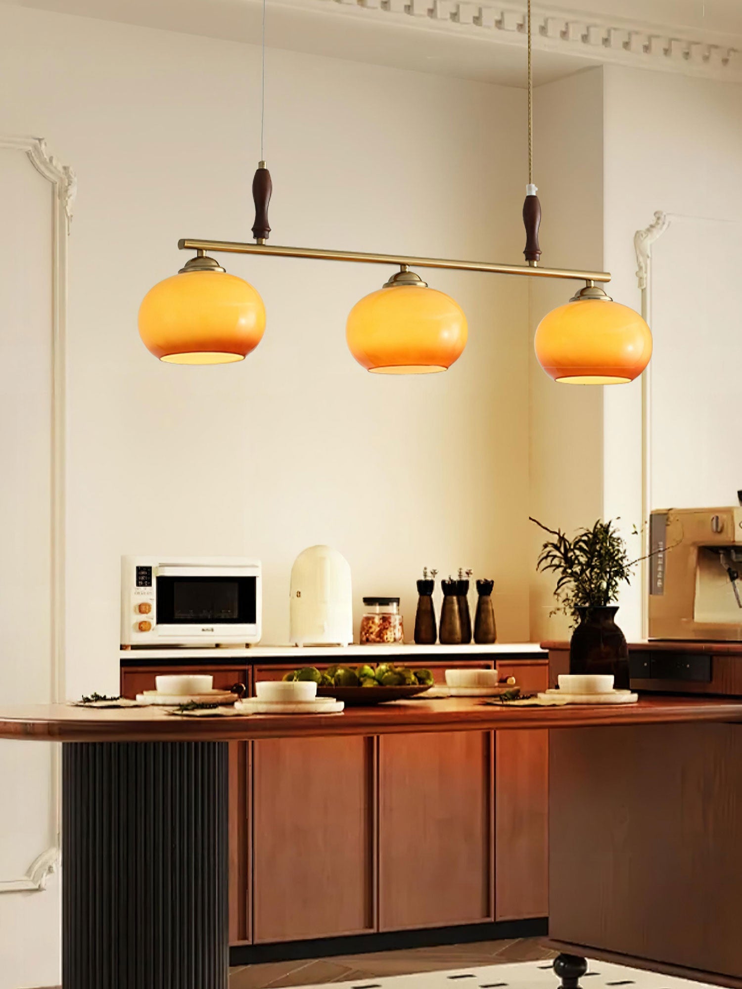 Lampă suspendată Amber Trio