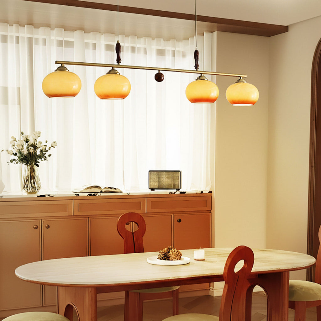 Lampă suspendată Amber Trio