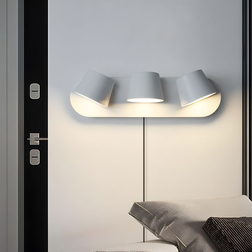 Angle Adjustable Plug-in Wall Lamp