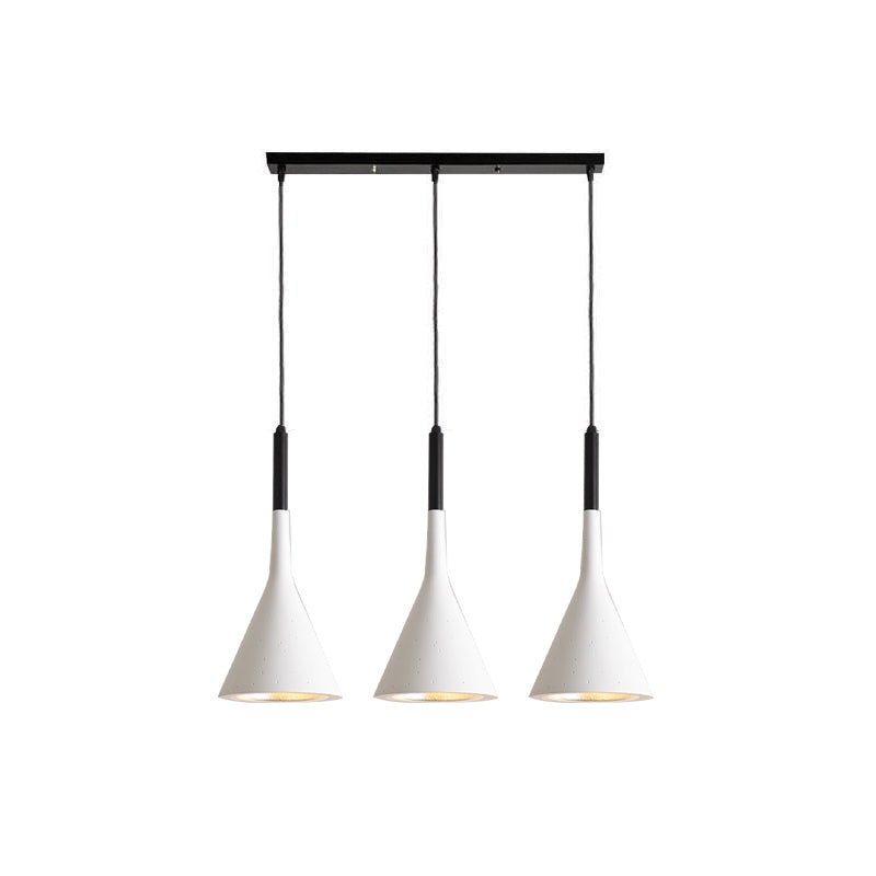 Conical Concrete Pendant Light