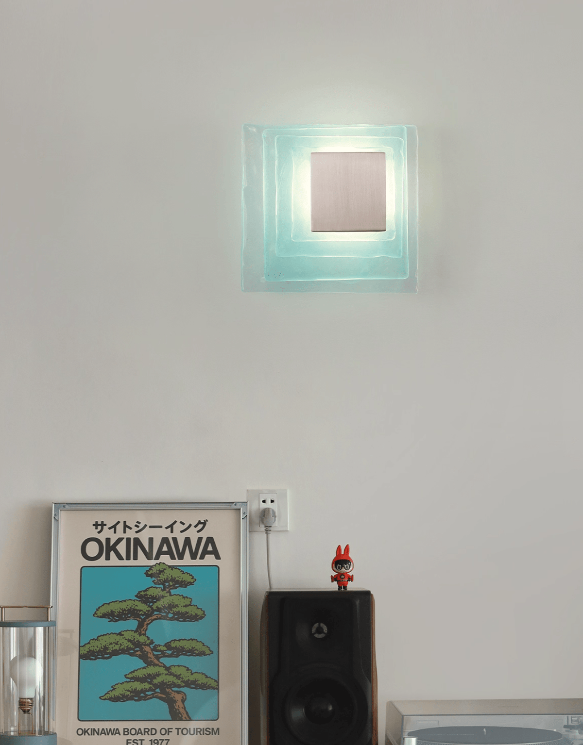 Aqua Cascade Sconce