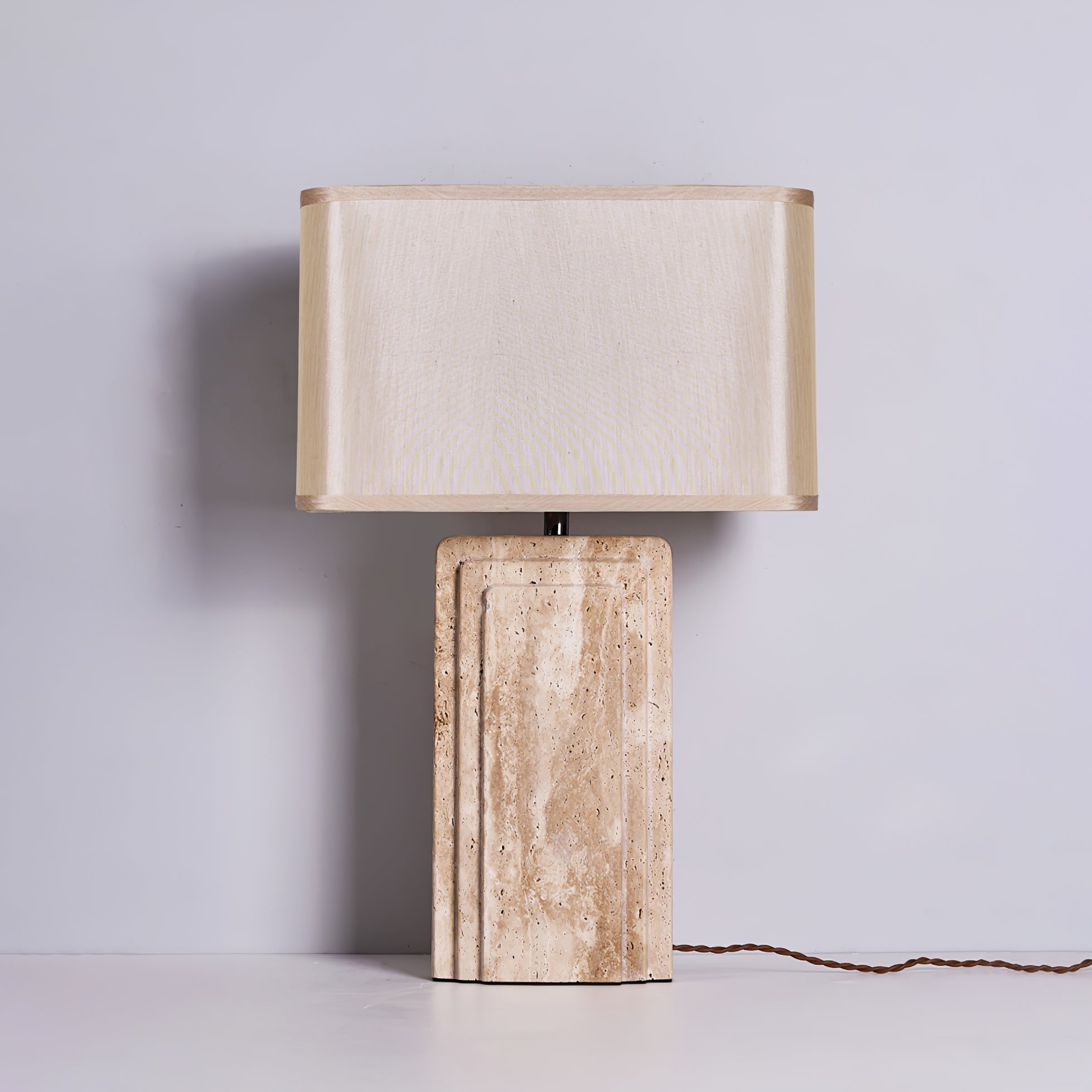 Arco Travertine Table Lamp - Vakkerlight