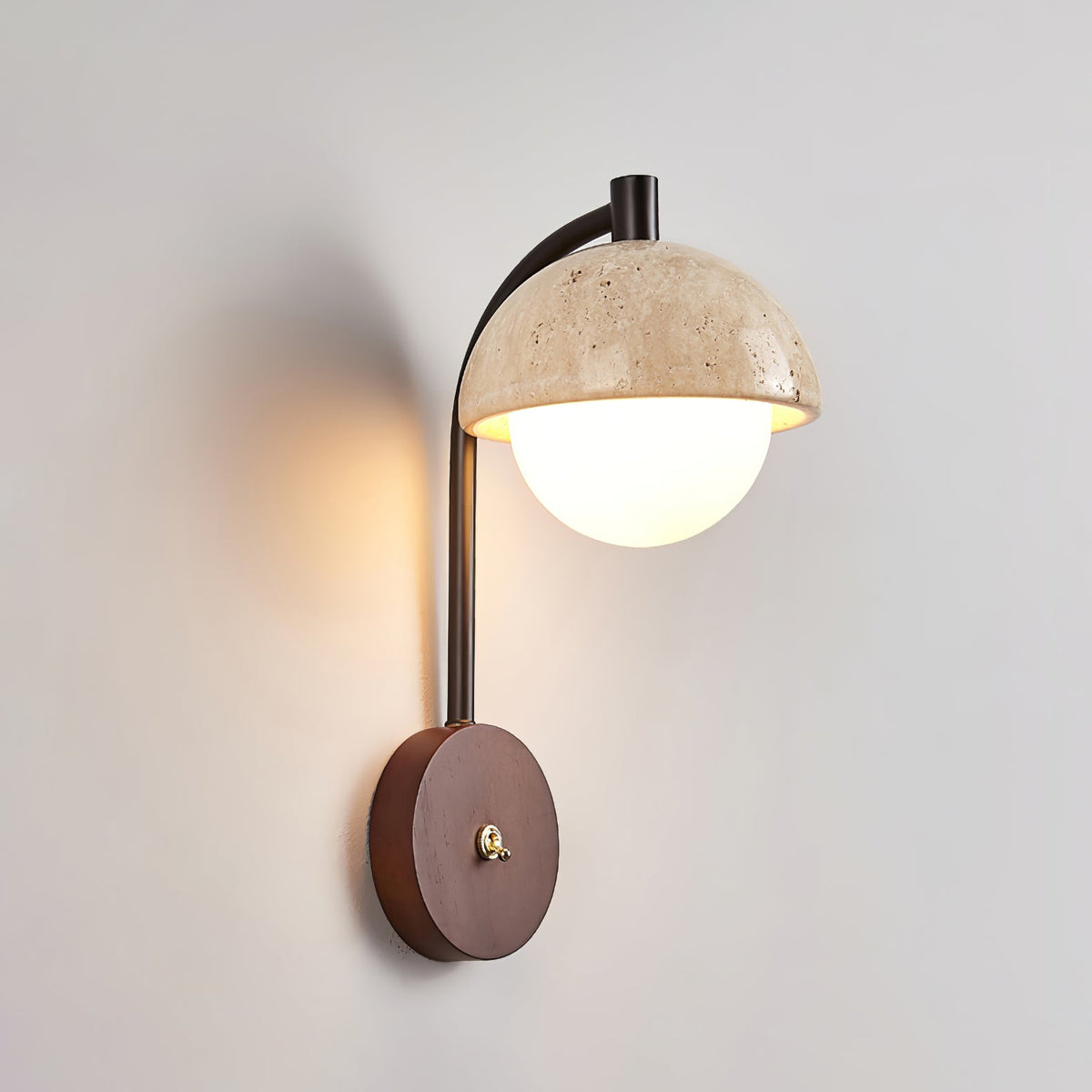 Arco Travertine Wall Lamp - Vakkerlight