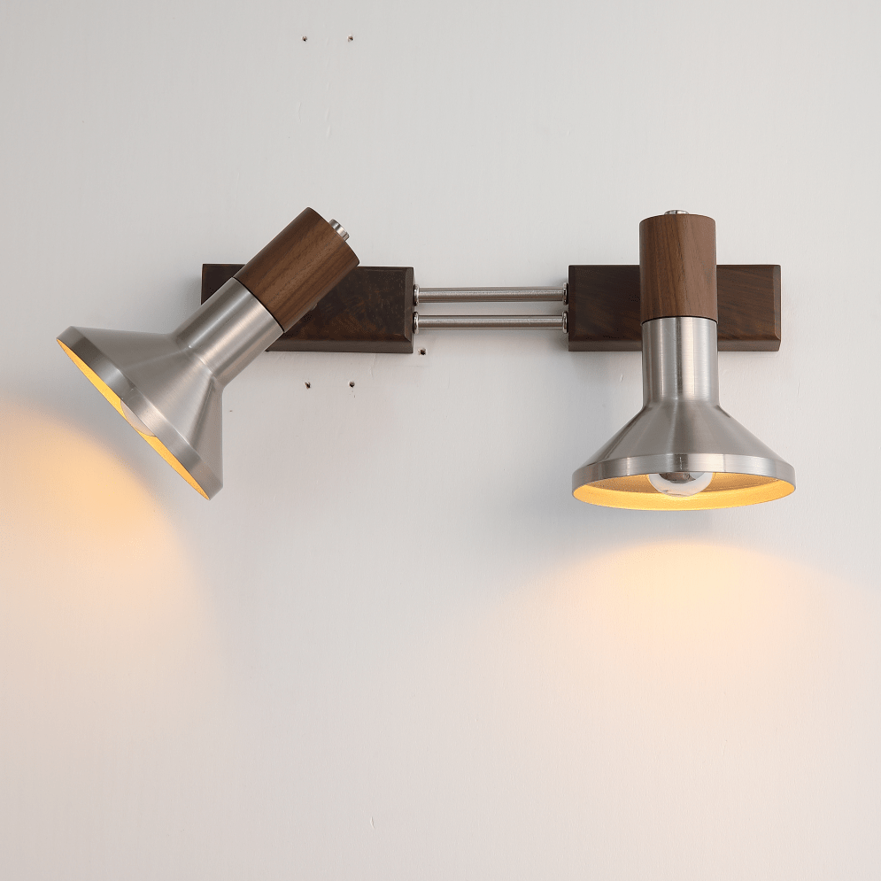 Ardell Dual Spotlight Wall Lamp - Vakkerlight