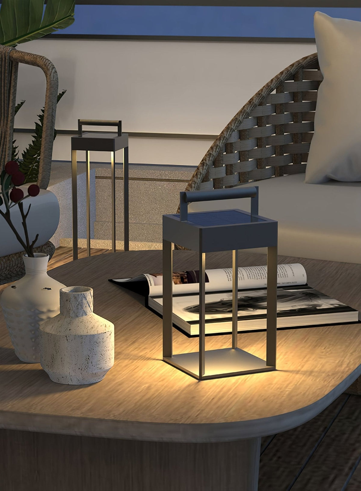 Arden Solar Lantern Outdoor Lamp