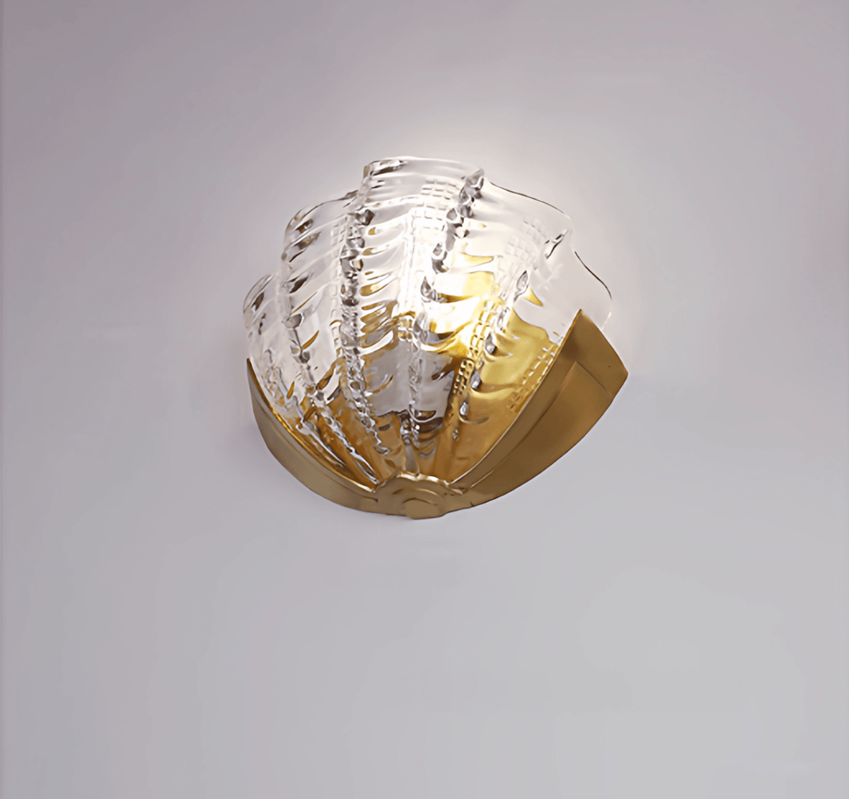 Art Deco Scallop Wall Light - Vakkerlight