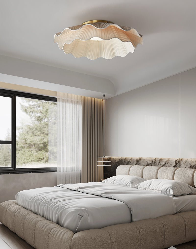 Arwen Fabric Wave Ceiling Lamp