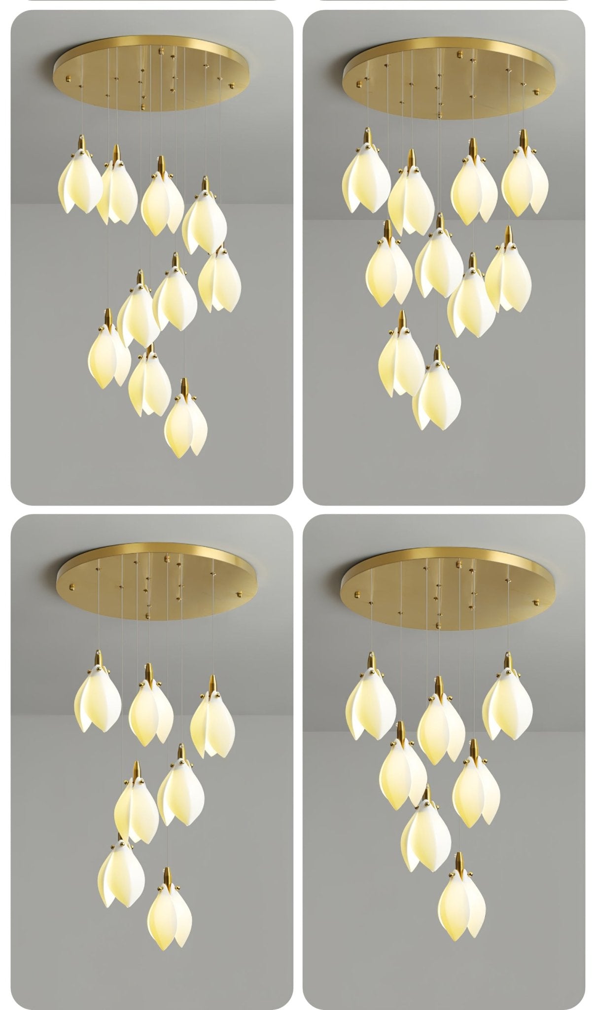Astralis Bloom Stairs Chandelier