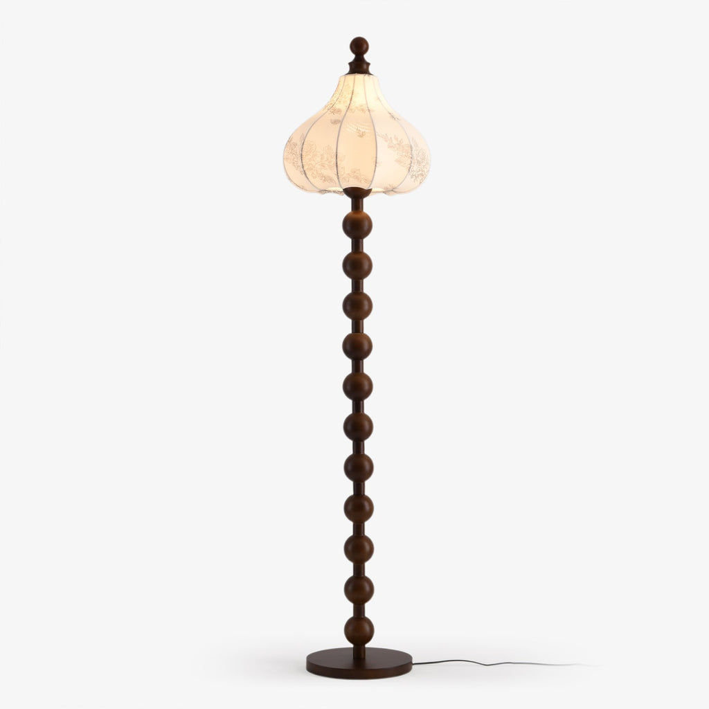 Lampă de podea Astrid din material textil