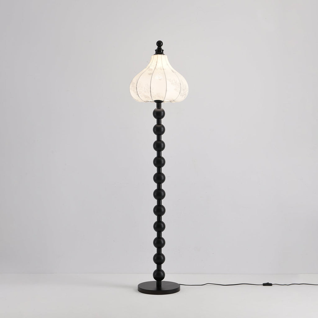 Lampă de podea Astrid din material textil