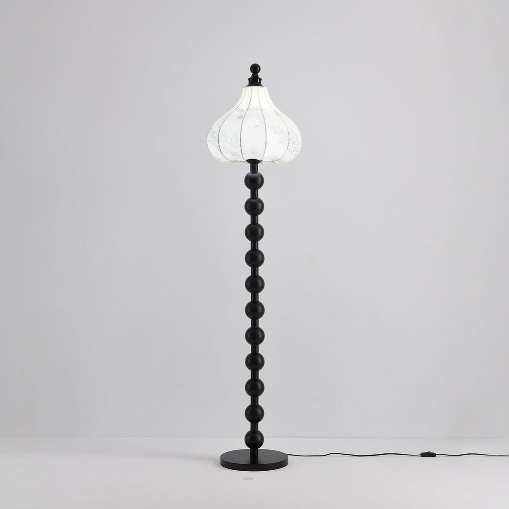 Lampă de podea Astrid din material textil