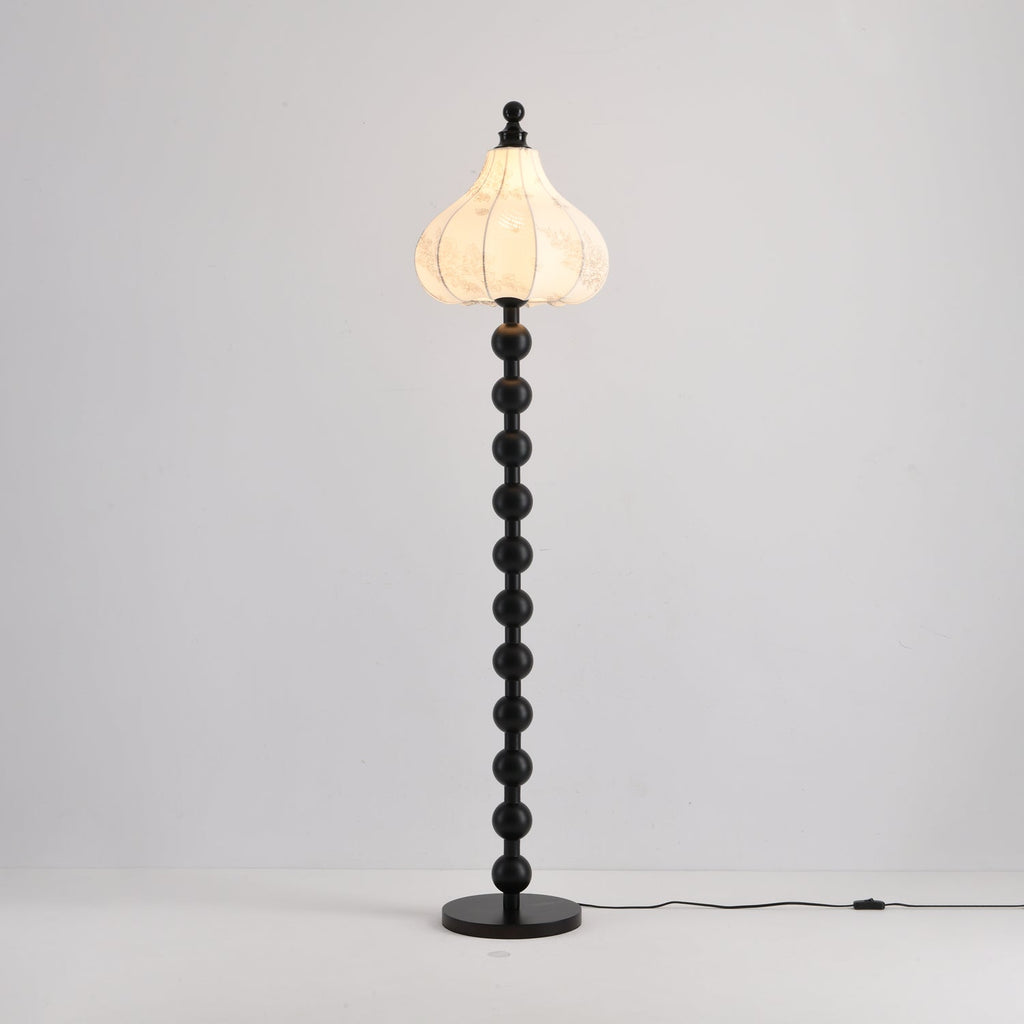 Lampă de podea Astrid din material textil